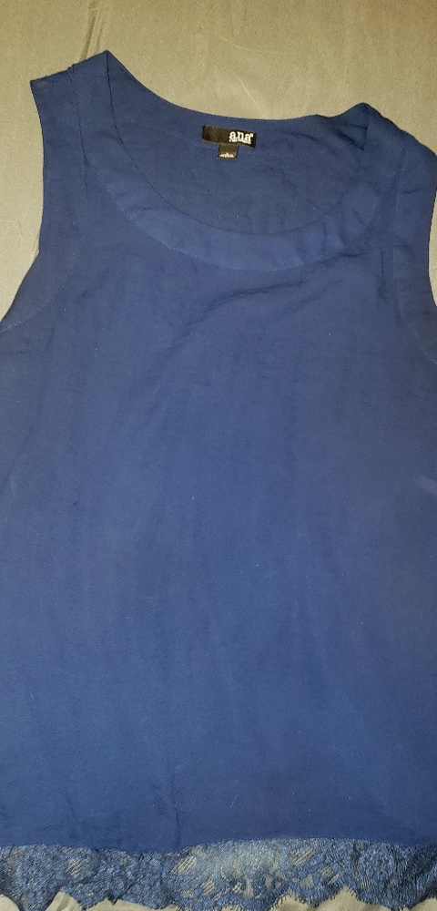 Navy blue top